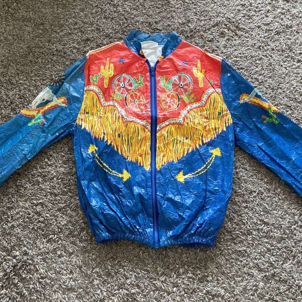 Vintage‎ Texas Cowboy Genesis Paper Jacket S - Picture 2 of 12